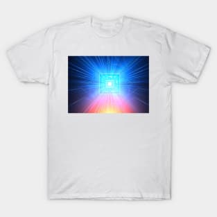 Quantum computer, electronic circuitry (F012/6646) T-Shirt